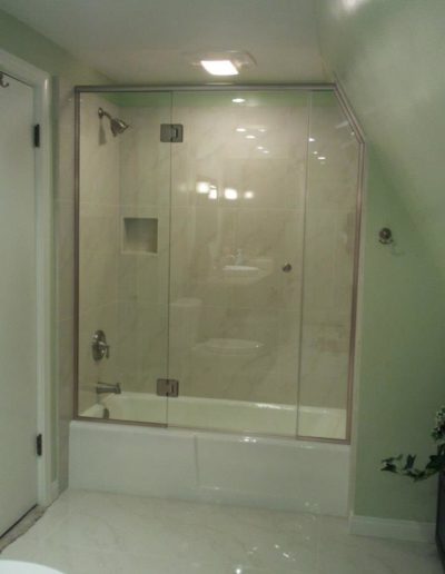 inline shower door