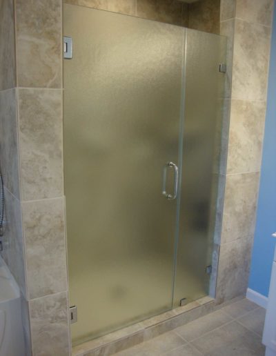 inline shower door